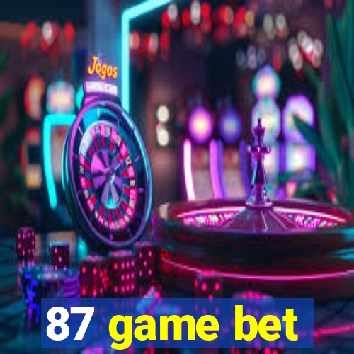 87 game bet